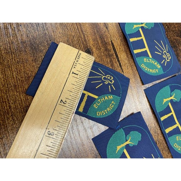 Girl Guides Australia ELTHAM DISTRICT Ribbon Patch LOT 4 - Picture 4 of 5